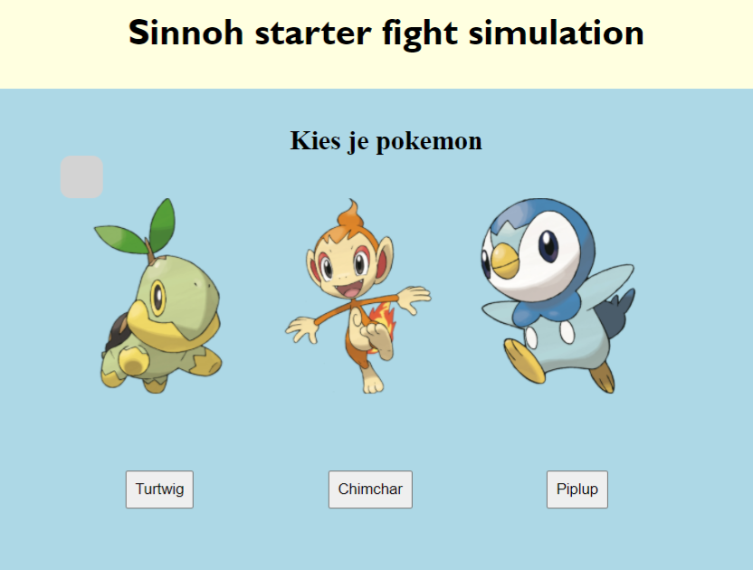 Foto van een pagina van de door mij gemaakte customer portal van Get Interactive